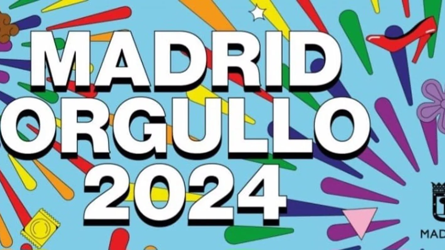 Cartel del orgullo de Madrid 2024